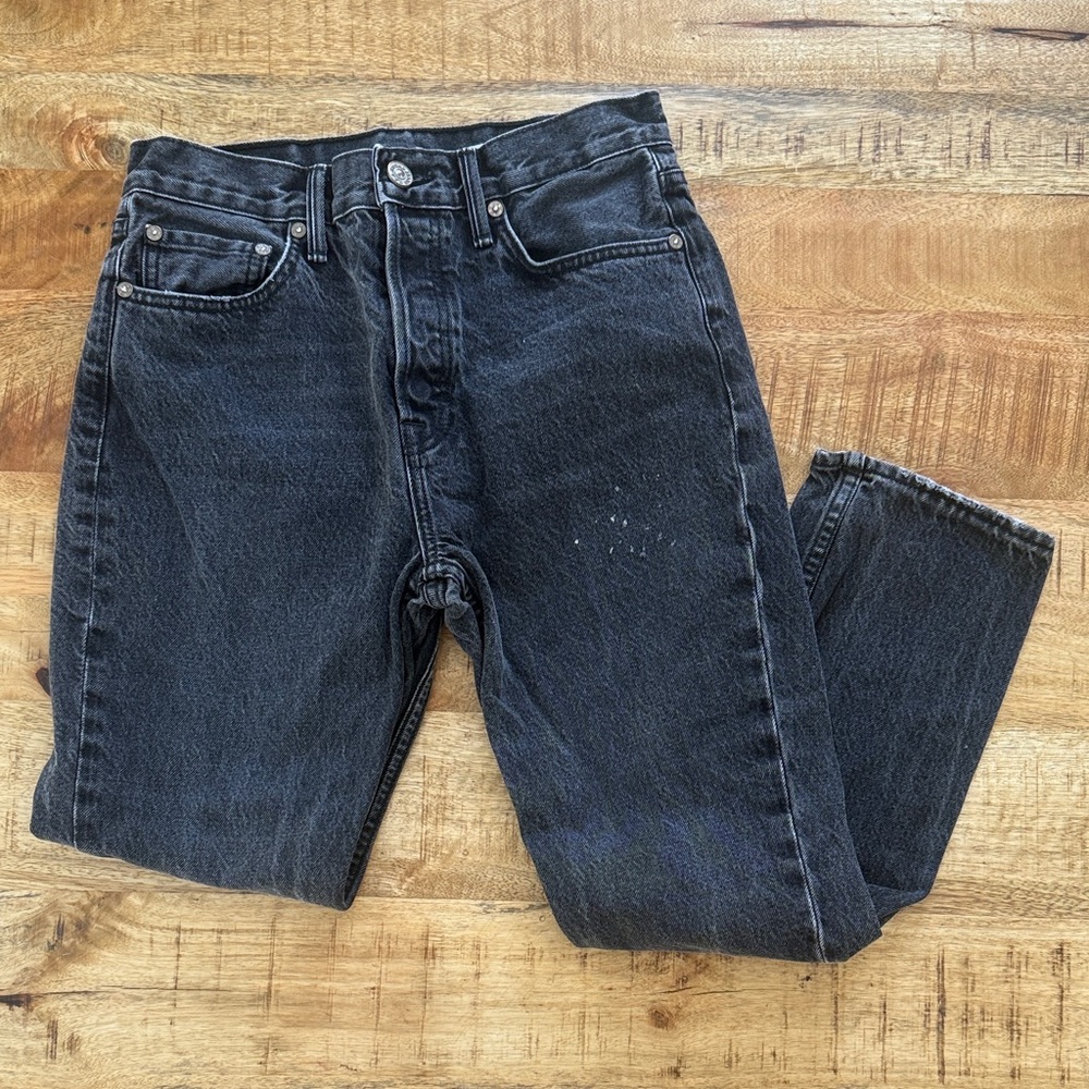 Noend No End high quality straight leg crop denim jeans women’s 28